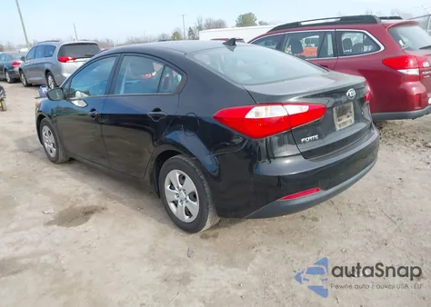 2015 Kia Forte Lx from USA, damaged, VIN KNAFK4A64F5424014